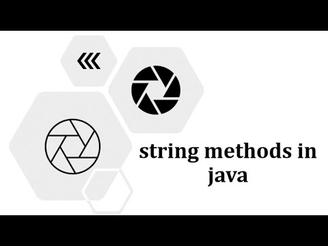 Strings & it's Methods In Java .