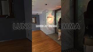 Lunch at GEMMA #dailyvlog #momlife #sg #vlog #mom #review #sgfood #italianfood #foodreview