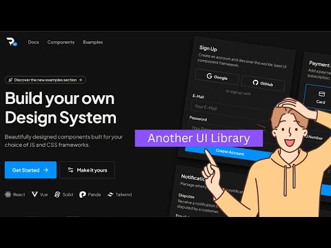 New UI Library #css #ui #webdevelopment