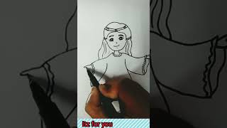 #shorts / #short / #simpleart / angle / #kidsdrawing / #itzforyou  / #cuteart  / @itzforyou