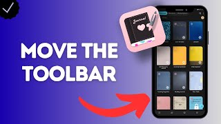 How to Move the Toolbar to the Right (Journal App)