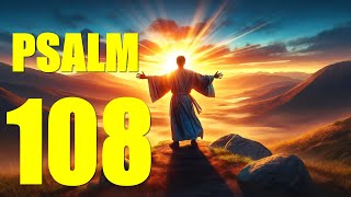 Psalm 108 Reading:  Assurance of God’s Victory over Enemies (With words - KJV)
