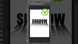 Text Shadow Effect in Photoshop Tutorial 🤯 #photoshoptutorial #photoshop #shorts #viral