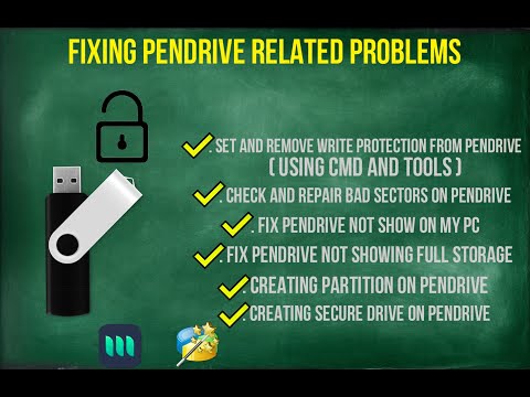 How to remove the write protection from Pendrive | Fixing Pen drive Related Problems | 2020