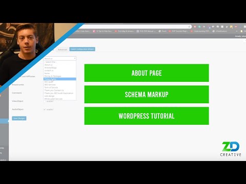 Schema Markup Basics - About Page Schema Markup Wordpress Tutorial