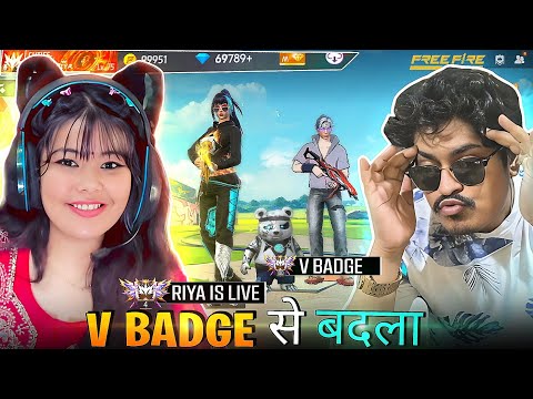 FINALLY’ बदला लें liya 😯 ANSH BOND 🤬 V'BADGE YOUTUBER ABUSE ME 🤯 - GARENA FREE FIRE