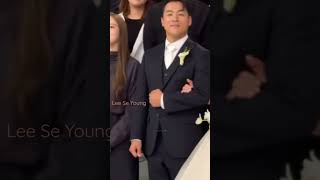 Lee Se Young and Sakaguchi Kentaro attend the wedding of  staff - Nov 3, 2024 #wcal  #shorts
