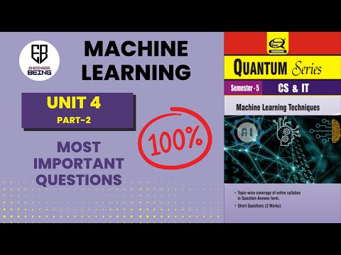 Unit 4 Part-2 | MACHINE LEARNING AKTU | Most Important Questions