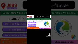 Latest RUDA Jobs 2024 #jobscornar #latestjobs #jobsforme #jobsinlahore #todayjobs   