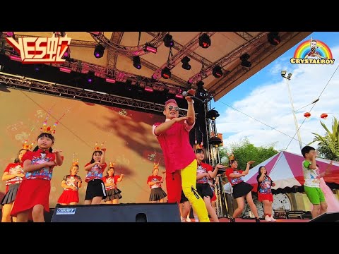 2025新年歌 YES 蛇  | 新年舞蹈 | 3P | Crystalboy Fitness | 北海斗母宫