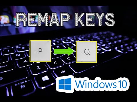 How to remap keys on Windows 10