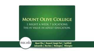 Mount Olive College Degree Programs for Adult Students