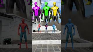 Epic Battle 7.0 🧠😱 Spiderman vs Joker #supergaming #funny #badguy #shorts