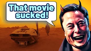 Blade Runner 2049 Producers at War with Elon Musk.