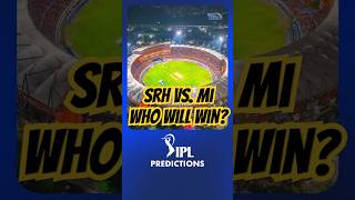 IPL Match Today: SRH Vs. MI: WHO WILL WIN? | Bizz Buzz