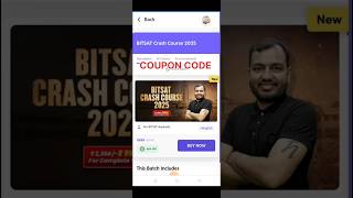 PW BITSAT crash course 2025 batch coupon code ✅ PW BITSAT Crash Course 2025 batch  @PW-JEEWallah