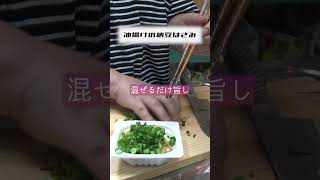 【料理】油揚げの納豆はさみ　#料理 #cooking #納豆#油揚げ#ネギ