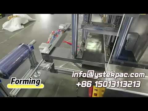 High-Speed Blister Packaging Machine for Glue Sticks, Pens & Tapes | Paper-Plastic Pack Demo