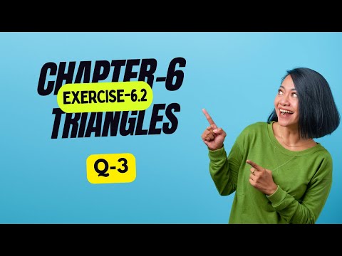 Simplification | Exercise 6.2 | Q-3 | Proportionality | Mathematics-Triangles | CBSE Class-10| NCERT