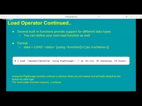 Data Transformation - Apache Pig Basics