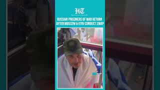Russian Soldiers Freed in Latest Prisoner Swap with Ukraine, MOD Releases Video | #shorts