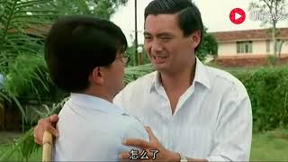 周润发刘德华很少这么方式聊天，相互寒暄的场面