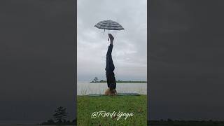 Yoga In Rain | Runti Yoga | Disangmukh |  #yoga #yogalife #yogaexercise #fitness #yogafit #shorts