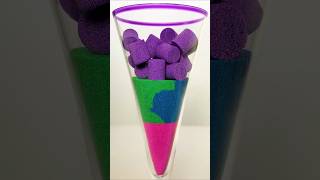 Very Satisfying and Relaxing, Kinetic Sand ASMR, Drop and squish