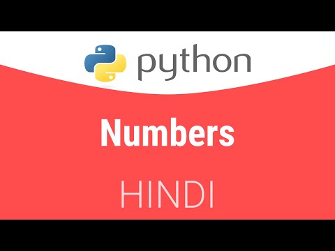 1.1 Numbers, Operators and Operations in python | Hindi Tutorial