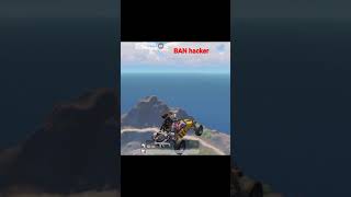 BAN HACKER IN BGMI chem pak HACKER CAR fly 💥💥💥💥😯😯😯🔥🔥#BGMI#HACKER#BAN#short