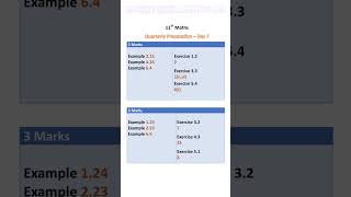 11th Maths Quarterly Exam Preparation Day 7 | Important Questions | #11thmaths  #11thmathsintamil