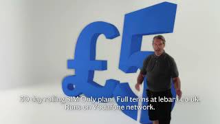 Lebara Smarter - 5GB for £5 | TV Ad - October 2023 | 10 secs | Lebara UK