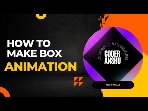 How to make a floating box animation |  CSS animation | coder anshu