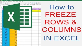 How to freeze rows and columns in Excel?