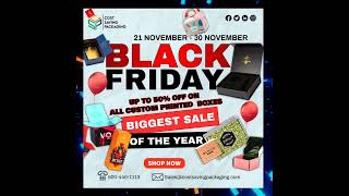 Black Friday   Cost Saving Packaging