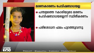 പത്തനംതിട്ട പന്തളത്തെ 11 വയസ്സുകാരിയുടെ മരണം പേവിഷബാധ മൂലമല്ലെന്ന് പരിശോധന ഫലം