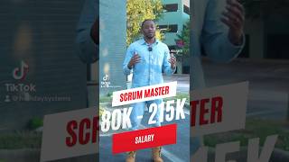 $80K to $215K? Become  a Scrum Master 💸 🚀💡 #ScrumMaster #AgileSuccess #CareerGrowth