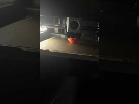 Bambu Lab P1S First Print (This thing is fast)
