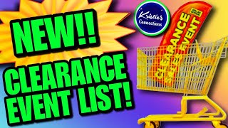 ‼️NEW‼️DOLLAR GENERAL CLEARANCE EVENT LIST!!!