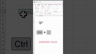 Pro Excel Tip: Insert Current Date with Shortcut | Microsoft Excel Tricks