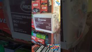 Microtek 100Ah 12.8V lithium battery #tlpowerservices #microtek