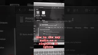 How to use any audio as ringtone in iphone #iphonehacks #iphonehelp #iphonesupport