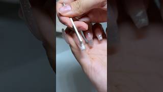 easy polygel cateye nails ✨ #polygel #cateyenails #nails #nailtutorial #diynails #asmr