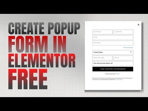 Popup on Button Click in WordPress - Create a Popup in WordPress with free Elementor Plugin