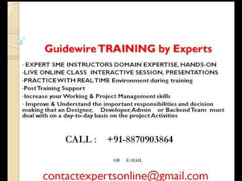 Guidewire Online Training