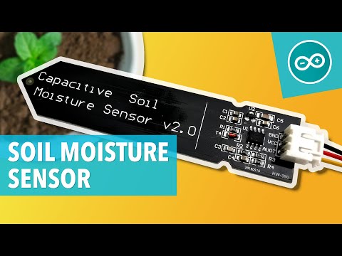 SOIL MOISTURE SENSOR FOR PLANTS (V1.2 / V2.0) - Arduino tutorial #31