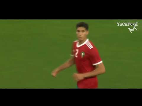 سرعة فائقة لأشرف حكيمي ضد اوكرانيا ||  Achraf Hakimi : high Wonderful speed