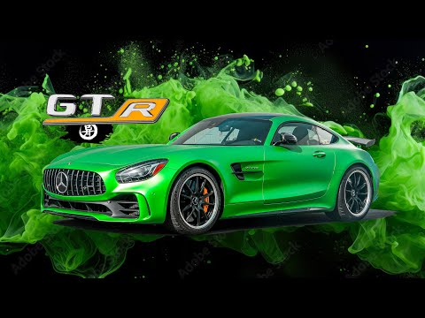 Mercedes Benz AMG GTR -奔驰绿魔