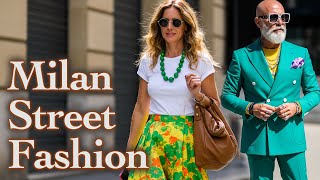 June 2025 Milan Street Style – Top Summer Looks. Trendy Summer Fashion Worn by Stylish Italians