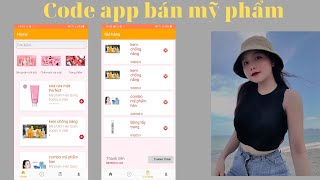 Code app quản lý bán hàng - bán mỹ phẩm đơn giản csdl sqlite ngôn ngữ java có báo cáo